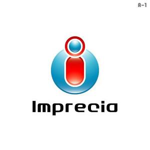 さんの「Imprecia」のロゴ作成への提案