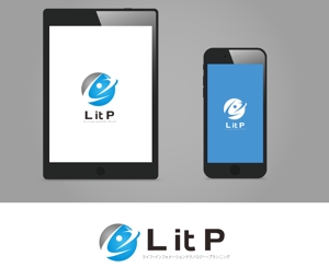Cobalt Blue (Cobalt_B1ue)さんの不動産会社の会社ロゴデザイン「L it P」会社ロゴへの提案