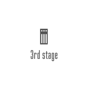 さんの家電・雑貨・家具販売　会社名「3rd stage」のロゴへの提案