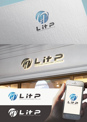 p ()さんの不動産会社の会社ロゴデザイン「L it P」会社ロゴへの提案