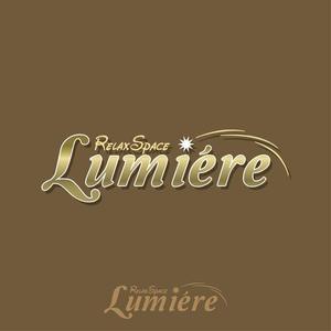 ArtStudio MAI (minami-mi-natz)さんの女性の飲食店「RelaxSpace Lumiere」のロゴへの提案