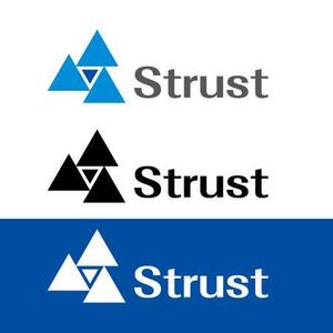 katu_design (katu_design)さんのIT企業「株式会社ストラスト」のロゴへの提案