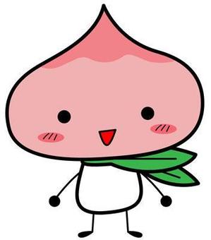 studio ROBIN (studio_ROBIN)さんの桃のキャラクターデザイン（お買いものパンダのイメージ）への提案