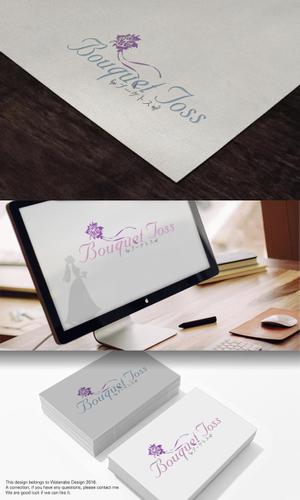 Watanabe.D (Watanabe_Design)さんの婚活イベント等実施事業名「ブーケトス」のロゴへの提案