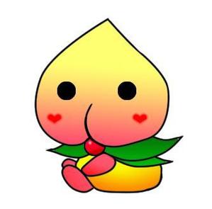 元アニメ背景マンです (6582745125)さんの桃のキャラクターデザイン（お買いものパンダのイメージ）への提案