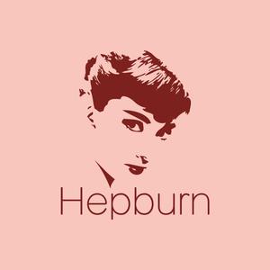 homerun-do ()さんの自宅小顔サロン「Hepburn」のロゴへの提案