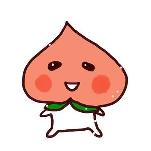 ハートオブマインド (heart_of_mind)さんの桃のキャラクターデザイン（お買いものパンダのイメージ）への提案
