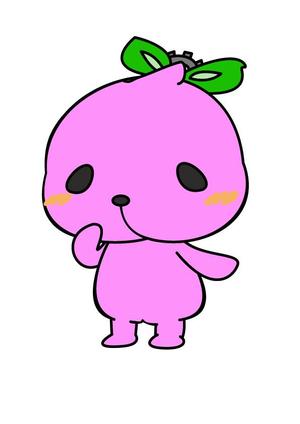 株式会社イーネットビズ (e-nets)さんの桃のキャラクターデザイン（お買いものパンダのイメージ）への提案