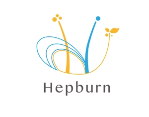 taki-5000 (taki-5000)さんの自宅小顔サロン「Hepburn」のロゴへの提案