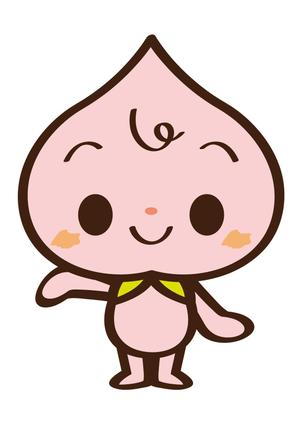 syow（イラスト・キャラデザなど） (n_sho)さんの桃のキャラクターデザイン（お買いものパンダのイメージ）への提案