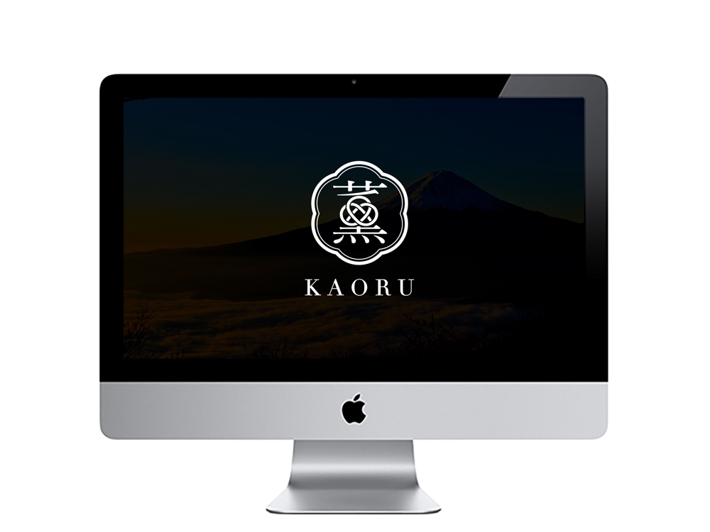 「薫」もしくは「Kaoru」「KAORU」（漢字とローマ字の両方でもいい）をロゴデザインしてほしい。