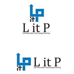 tama28さんの不動産会社の会社ロゴデザイン「L it P」会社ロゴへの提案