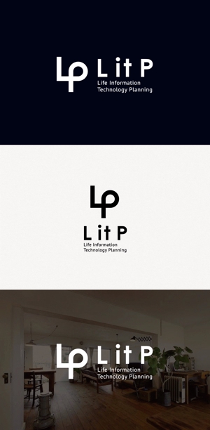 tanaka10 (tanaka10)さんの不動産会社の会社ロゴデザイン「L it P」会社ロゴへの提案