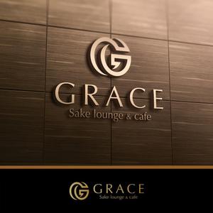 STUDIO ROGUE (maruo_marui)さんのSAKE lounge & cafe 「GRACE」のロゴの作成依頼への提案