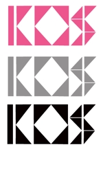 Change-Dimensions (change-dimensions)さんの女性芸能事務所【KOS】のロゴへの提案