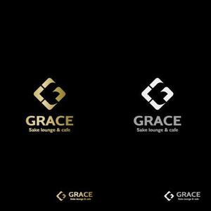 Zeross Design (zeross_design)さんのSAKE lounge & cafe 「GRACE」のロゴの作成依頼への提案