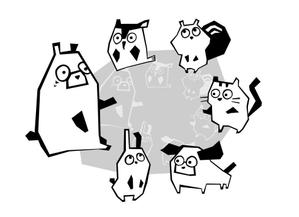 かたやまゆうき (noco_design)さんの目力のある個性的なキャラクター募集！への提案
