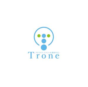 horieyutaka1 (horieyutaka1)さんのアロマトリートメント＆整体サロン「Trone」のロゴへの提案