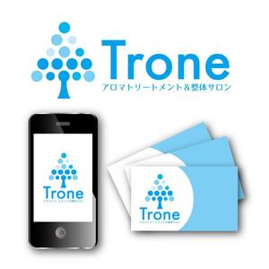 King_J (king_j)さんのアロマトリートメント＆整体サロン「Trone」のロゴへの提案