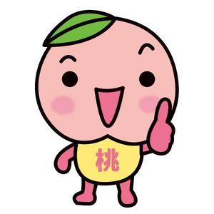 植村 晃子 (pepper13)さんの桃のキャラクターデザイン（お買いものパンダのイメージ）への提案