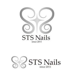 nekofuさんの「ＳＴＳ　Ｎａｉｌｓ　　　ｓｉｎｃｅ　２０１１」のロゴ作成への提案