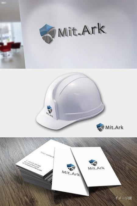 coco design (tomotin)さんのMit.Ark 建設業　設計事務所　ロゴへの提案