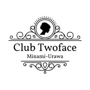 halloidさんの【ＣＬＵＢ　Ｔｗｏｆａｃｅ】の看板及びロゴデザインへの提案