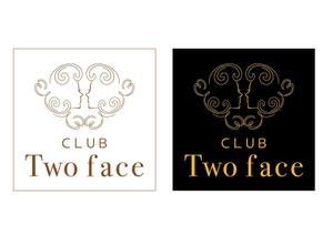 blavo_design (blavo_design)さんの【ＣＬＵＢ　Ｔｗｏｆａｃｅ】の看板及びロゴデザインへの提案