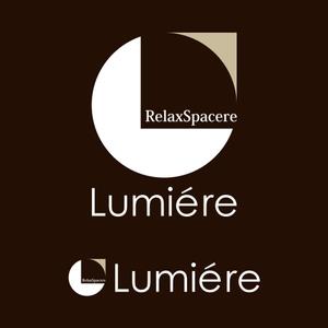 stack (stack)さんの女性の飲食店「RelaxSpace Lumiere」のロゴへの提案