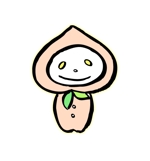 うみ (sasakisayaka)さんの桃のキャラクターデザイン（お買いものパンダのイメージ）への提案
