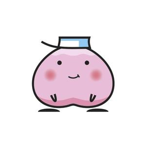 ArtStudio MAI (minami-mi-natz)さんの桃のキャラクターデザイン（お買いものパンダのイメージ）への提案