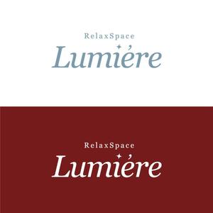 VainStain (VainStain)さんの女性の飲食店「RelaxSpace Lumiere」のロゴへの提案