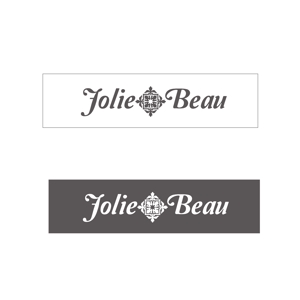 Hagemin (24tara)さんのアパレルブランド「Jolie Beau」のブランドロゴへの提案