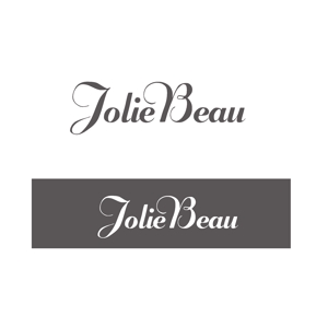 Hagemin (24tara)さんのアパレルブランド「Jolie Beau」のブランドロゴへの提案