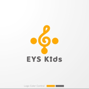 ＊ sa_akutsu ＊ (sa_akutsu)さんのEYS音楽教室　Kidsスクール開講に伴うロゴ作成への提案