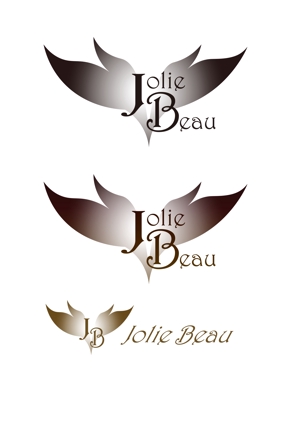 takashi7591さんのアパレルブランド「Jolie Beau」のブランドロゴへの提案