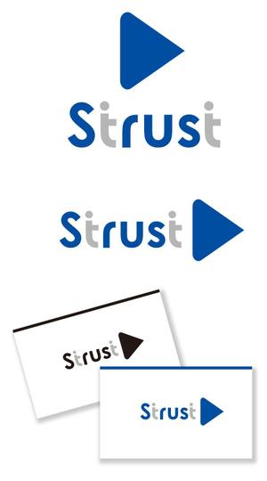 serve2000 (serve2000)さんのIT企業「株式会社ストラスト」のロゴへの提案