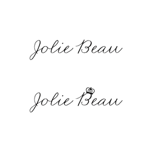DeeDeeGraphics (DeeDeeGraphics)さんのアパレルブランド「Jolie Beau」のブランドロゴへの提案