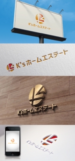 k_31 (katsu31)さんの不動産会社「 K'sホームエステート 」のロゴへの提案