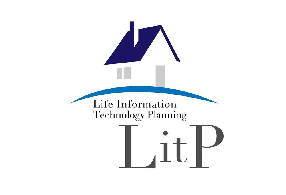 不動産会社の会社ロゴデザイン「L it P」会社ロゴ