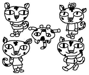 みなと ()さんの目力のある個性的なキャラクター募集！への提案