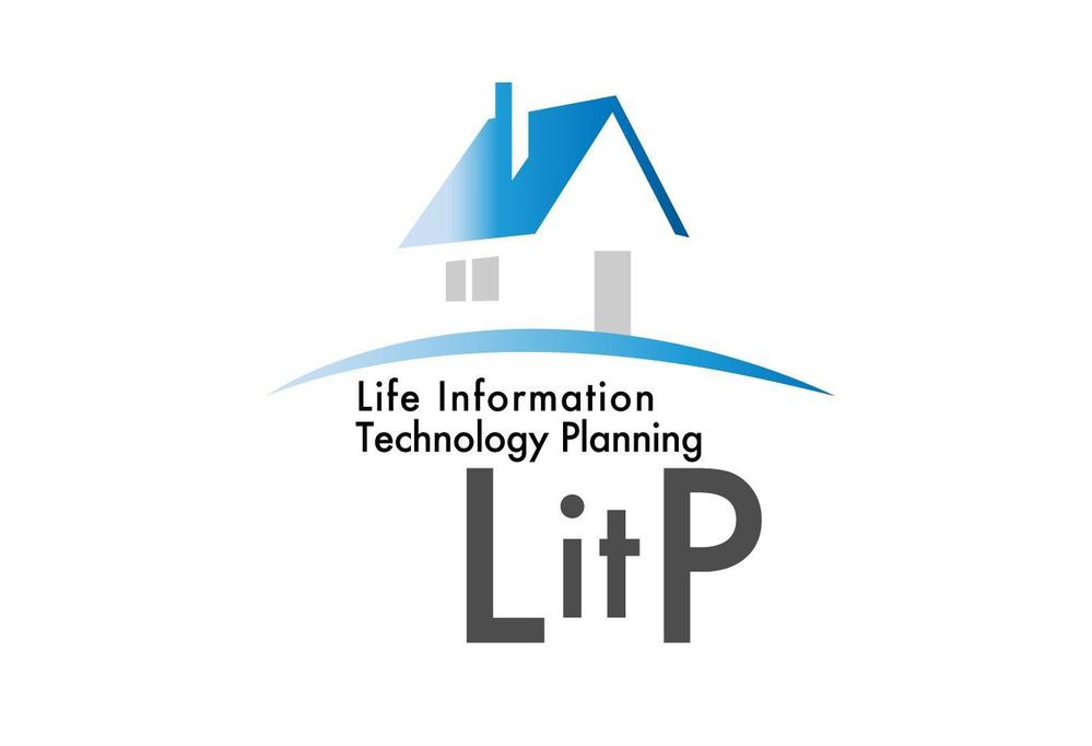 不動産会社の会社ロゴデザイン「L it P」会社ロゴ