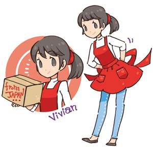 OKADAerk　オカダエリコ (okadaerk)さんの女の子のキャラクターデザインへの提案
