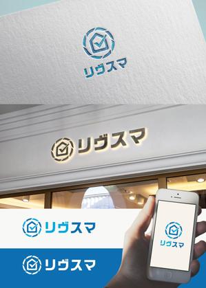 p ()さんの住宅会社の住宅商品「リヴスマ」のロゴへの提案