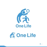 鷹之爪製作所 (singaporesling)さんのスポーツを通じて子ども達の未来を支える「One Life」のロゴへの提案