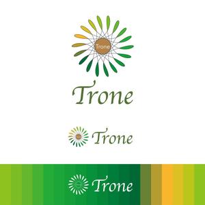 アド美工芸 (AD-bi)さんのアロマトリートメント＆整体サロン「Trone」のロゴへの提案