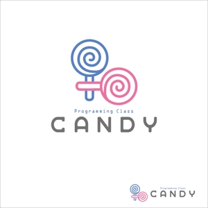 Galsia design (zeacocat86)さんの博士が教えるプログラミング教室「Candy」のロゴ制作への提案