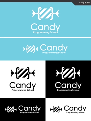 take5-design (take5-design)さんの博士が教えるプログラミング教室「Candy」のロゴ制作への提案