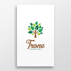 doremi (doremidesign)さんのアロマトリートメント＆整体サロン「Trone」のロゴへの提案