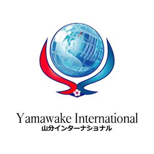 K&K (illustrator_123)さんの「Yamawake International （山分インターナショナル）」のロゴ作成への提案